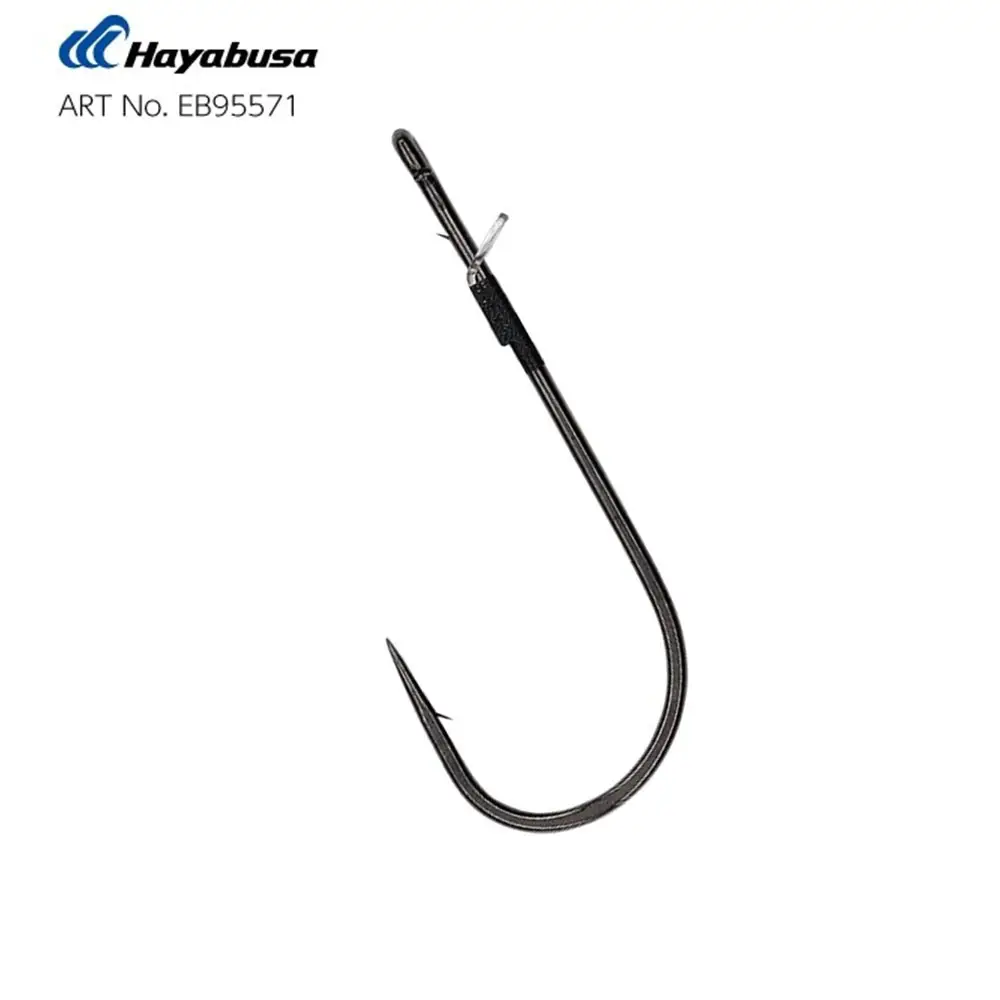 Hayabusa FPP Straight Delikli Lüfer İğnesi Black Nikel