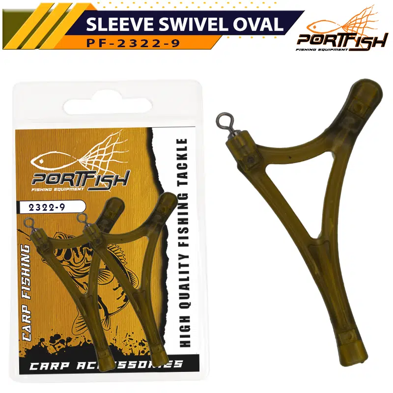 Portfish 2322-9 Sleeve Swivel Oval