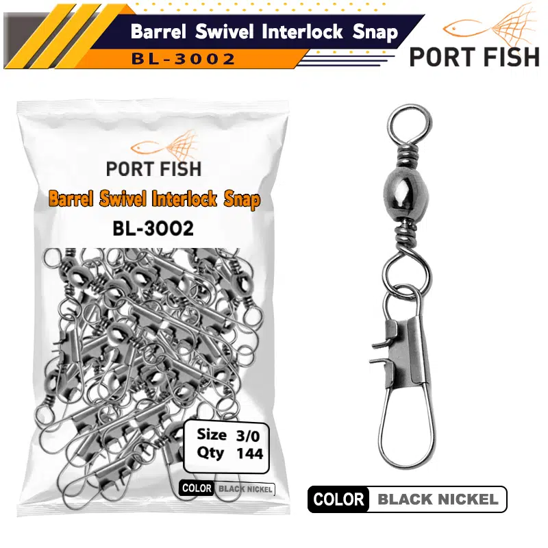 Portfish BL-3002 Kilitli Klips 144 Ad