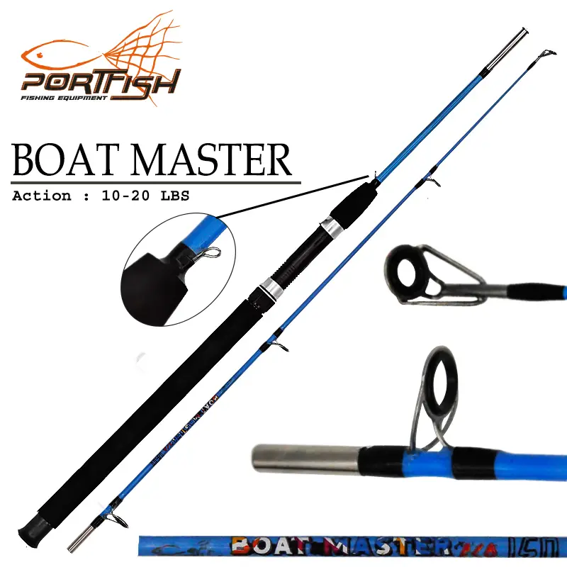 Portfish Boat Master Eco Tekne Kamışı 135 cm 10 -20 Lbs - Mavi