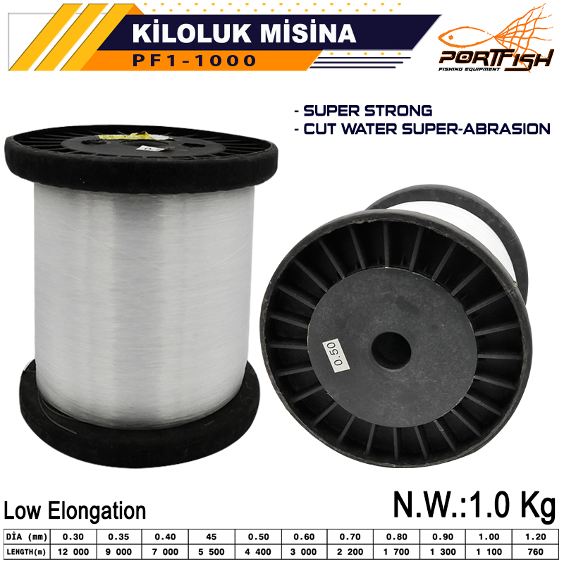Portfish Kiloluk Bobin Misina (Ekonomik)