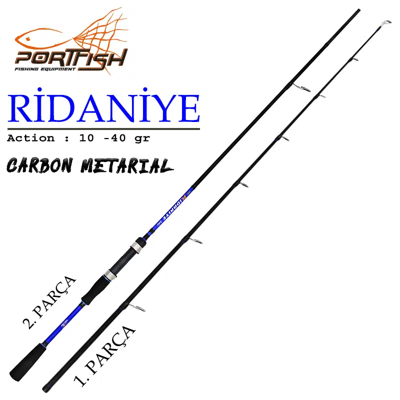 Portfish Ridaniye Spin 240 cm 10-40 GR 1.PARÇA (Yedek Parçası)