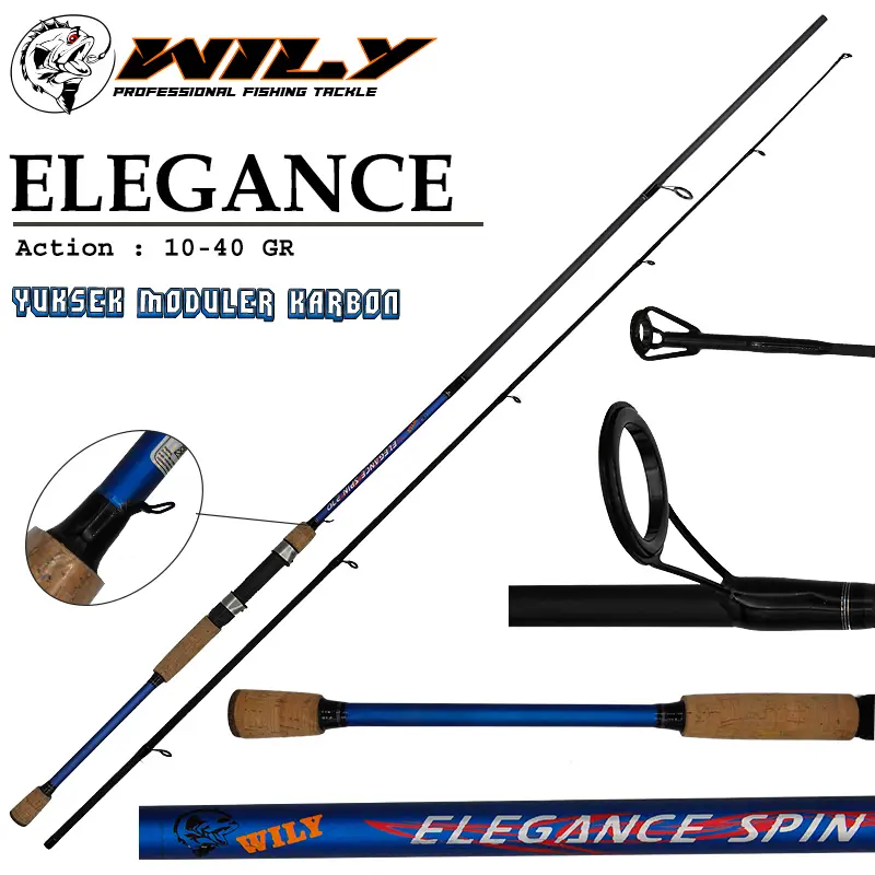Wily Elegance 270 cm Spin Kamış 10 - 40 gr