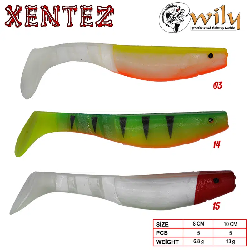 Wily Xentez Turna Silikon 8 cm